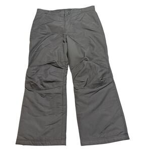 Lands End men’s black insulated snow winter pants 36-38